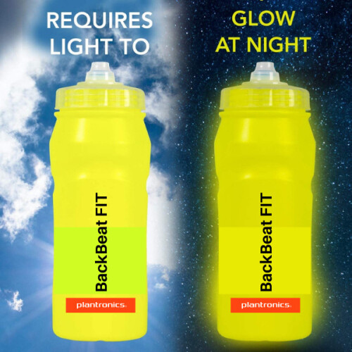 Plantronics Plantronics BackBeat Fit GLOW-in-the-Dark Drinks Bottle | 500ml 1