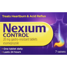 Nexium Control Heartburn and Acid Reflux Relief Tablets, 20mg