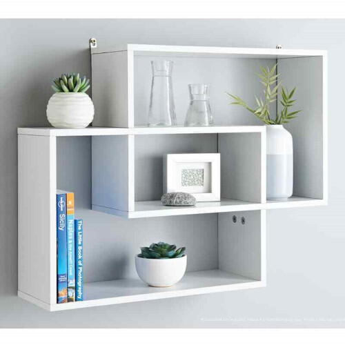 Spot On Dealz Wall Floating Compartment Shelf Wall Decoration Storage Shelves-G-0304