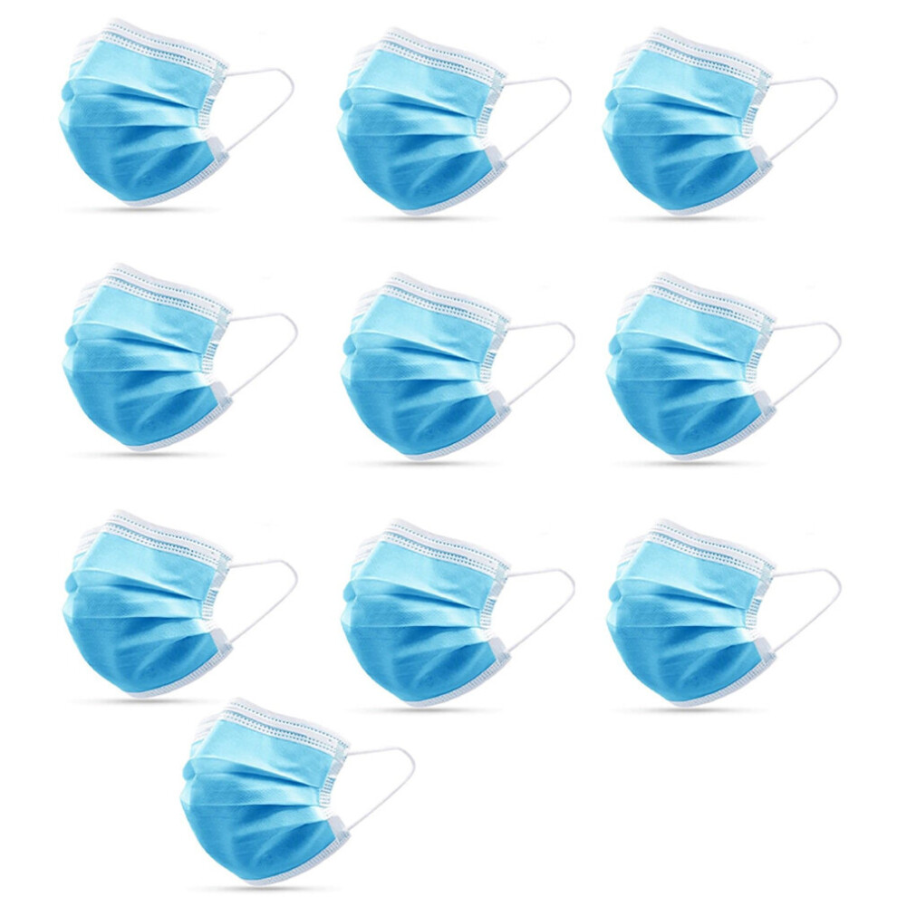 3 Ply Breathable Disposable Surgical Face Mask Ce Certified 10 Pack 7427048084503
