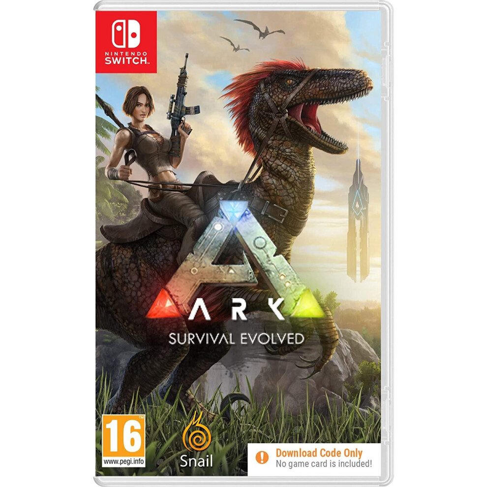 Ark: Survival Evolved (Code In A Box) (Nintendo Switch) 884095198428