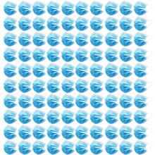 3 Ply Breathable Disposable Surgical Face Mask CE Certified 100 Pack