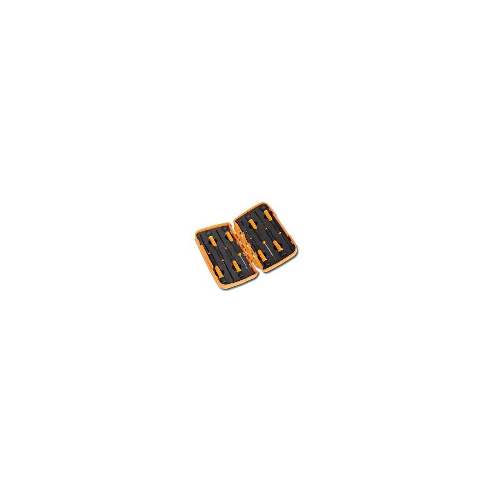Beta 012570210 Set Of 8 Micro-Screwdrivers For Slotted And Phillips Screws