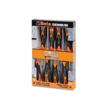 Beta 012930408 1293Inox /D8 Screwdriver Set Made Of Stainless Steel