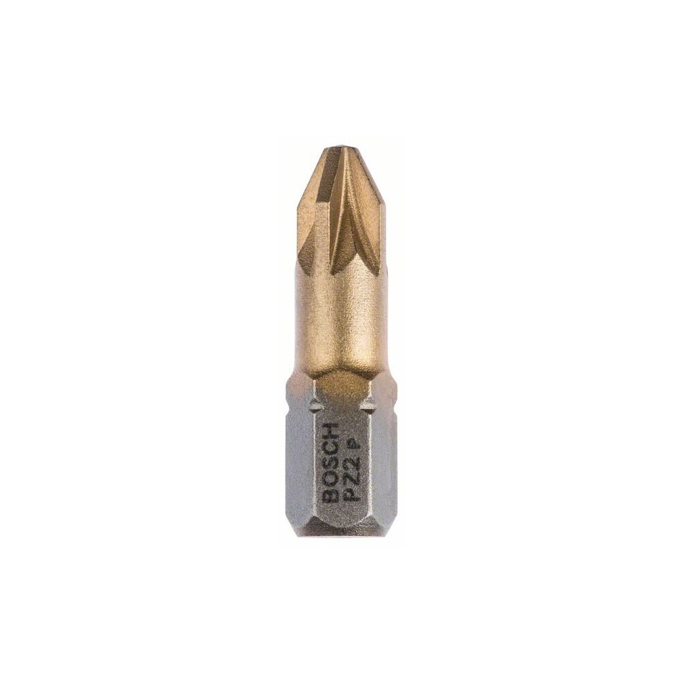 Bosch 2607001593 Pz 2 Tin 25Mm Maxgrip Screwdriver Bit