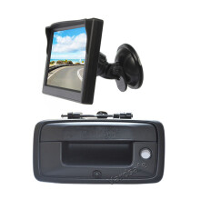 Reversing Backup Camera & Suction Cup Rear View Monitor for Chevrolet Silverado / GMC Sierra 1500 2500HD 3500HD 2014-2018