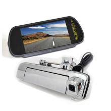 Reversing Camera & 7 Inch Rear View Mirror Monitor for Isuzu D-Max Dmax