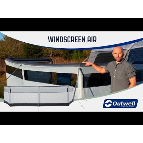 Outwell Outwell Utility Windscreen Air Inflatable Windscreen Tent, Easy glide zip System 2