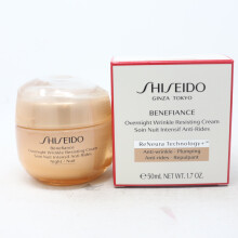 Benefiance Overnight Wrinkle Resisting Cream von Shiseido für Damen - 1,7 oz Creme