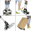 CHARIOT-BRANCARD PLIABLE LÉGER ET LOURD DE 80 KG 5