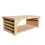 (5ft, Legs With Wheels) Workbench MDF Top Wide 3FT Depth With Side Shelving Wooden Table 4