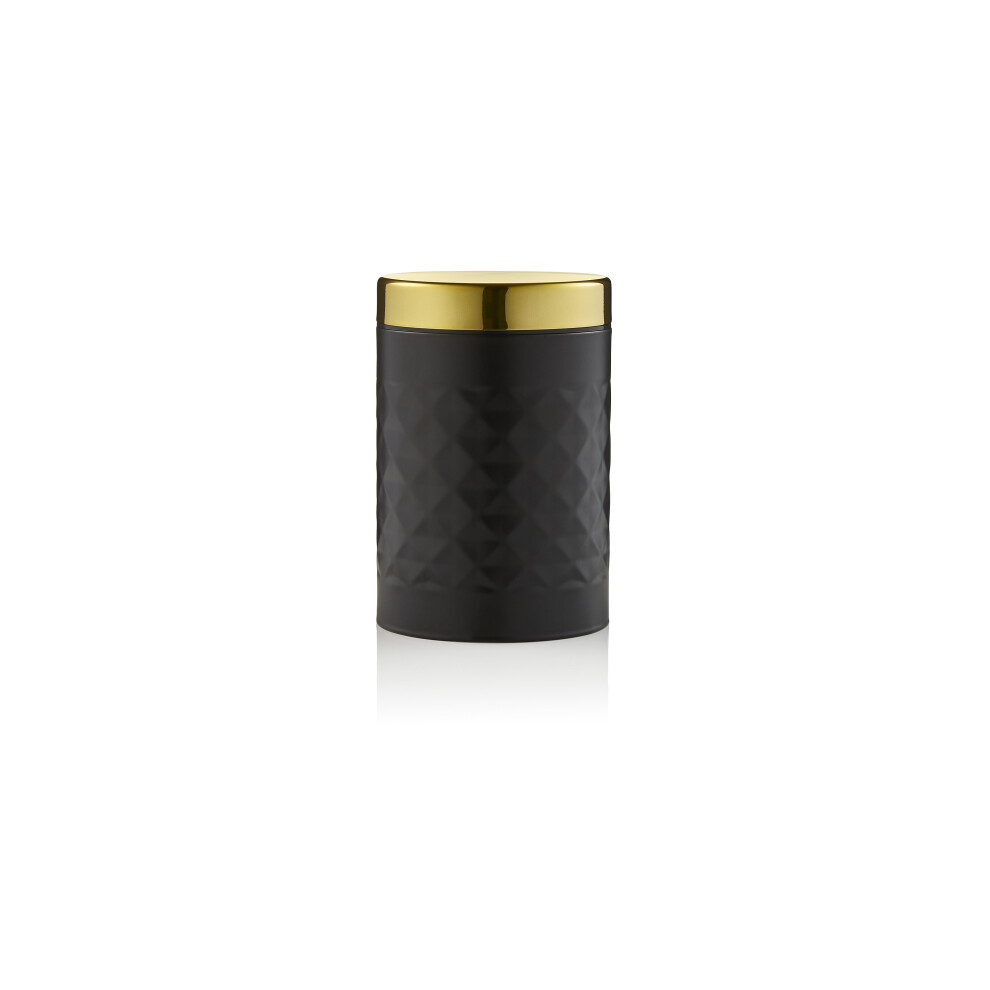 (Black) Swan Gatsby Set of 3 Canisters (Tea/Coffee/Sugar)