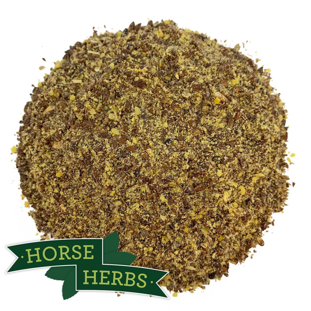 Horse Herbs Micronised Linseed Meal 5kg - Horse & Pony Feed Supplement, Equine