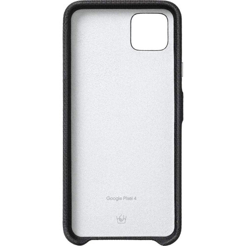 Google Official Google Pixel 4 Fabric Case Cover - Just Black (GA01280) 1