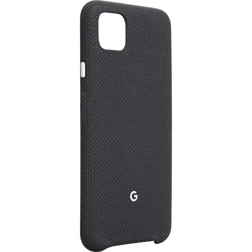 Google Official Google Pixel 4 Fabric Case Cover - Just Black (GA01280) 2
