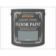 Rust-Oleum Chalky Floor Paint Anthracite 2.5L