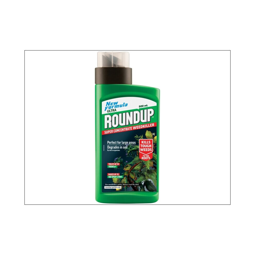 Roundup Ultra Tough Weedkiller 500Ml 117901