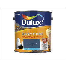 Dulux Easycare Matt Sapphire Salute 2.5L - Stain-Repellent, 20x Tougher Washable Wall Paint (Code 5260786)