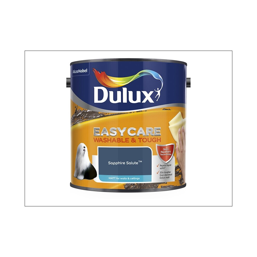 Dulux Easycare Matt Sapphire Salute 2.5L