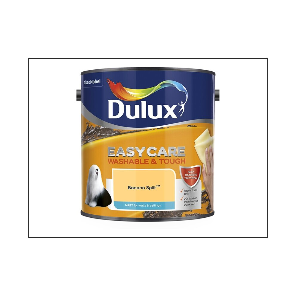 Dulux Easycare Matt Banana Split 2.5L