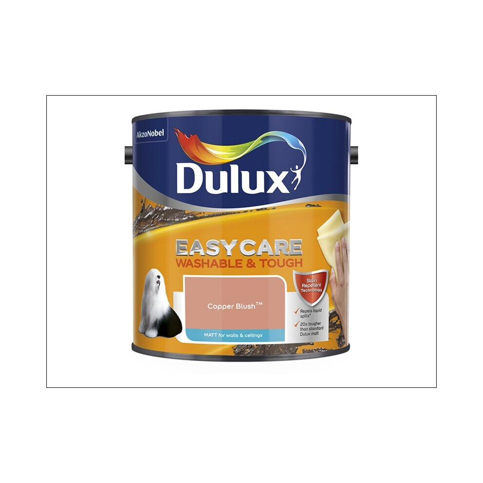 Dulux Easycare Matt Copper Blush 2.5L