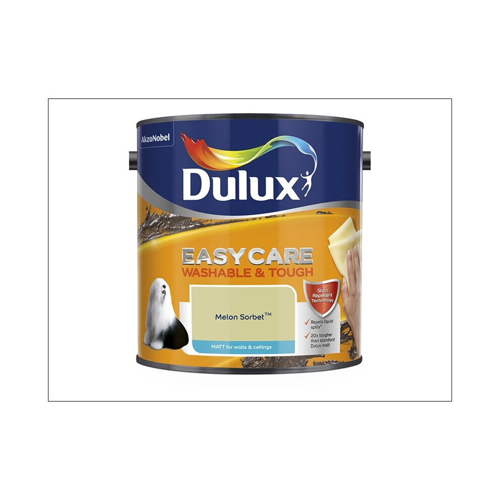 Dulux Easycare Matt Melon Sorbet 2.5L