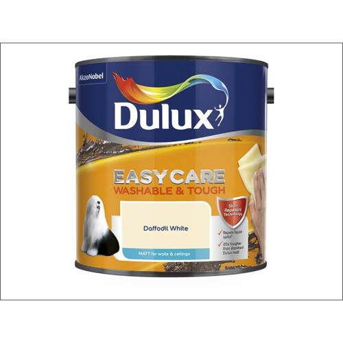 Dulux Dulux Easycare Matt Daffodil White 2.5L