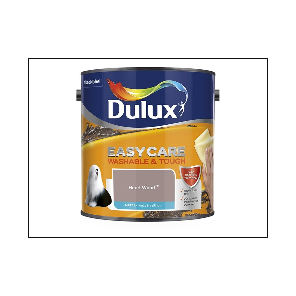 Dulux Easycare Matt Heart Wood 2.5L