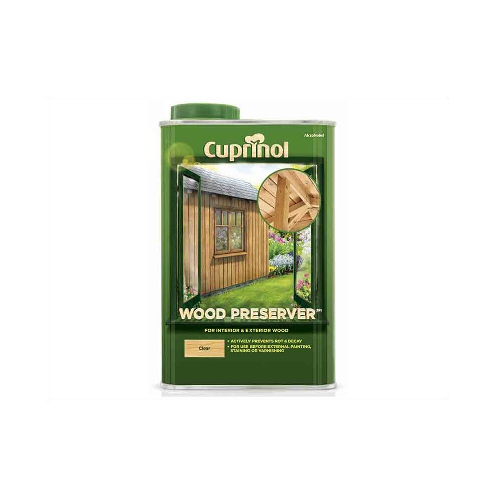 Cuprinol Wood Preserver Clear 1L