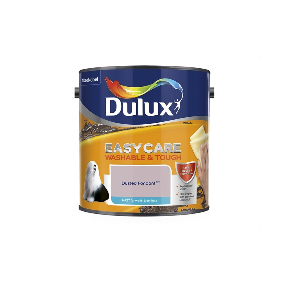 Dulux Easycare Matt Dusted Fondant 2.5L