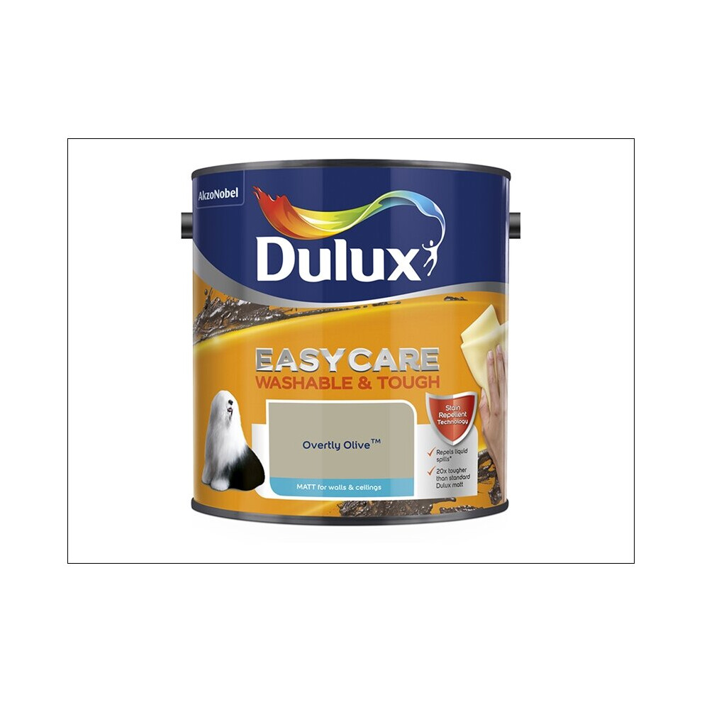 Dulux Easycare Matt Overtly Olive 2.5L