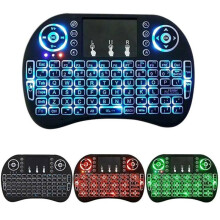 RGB Mini Portable Wireless Keyboard Touchpad For Android Smart TV Box PC Laptop