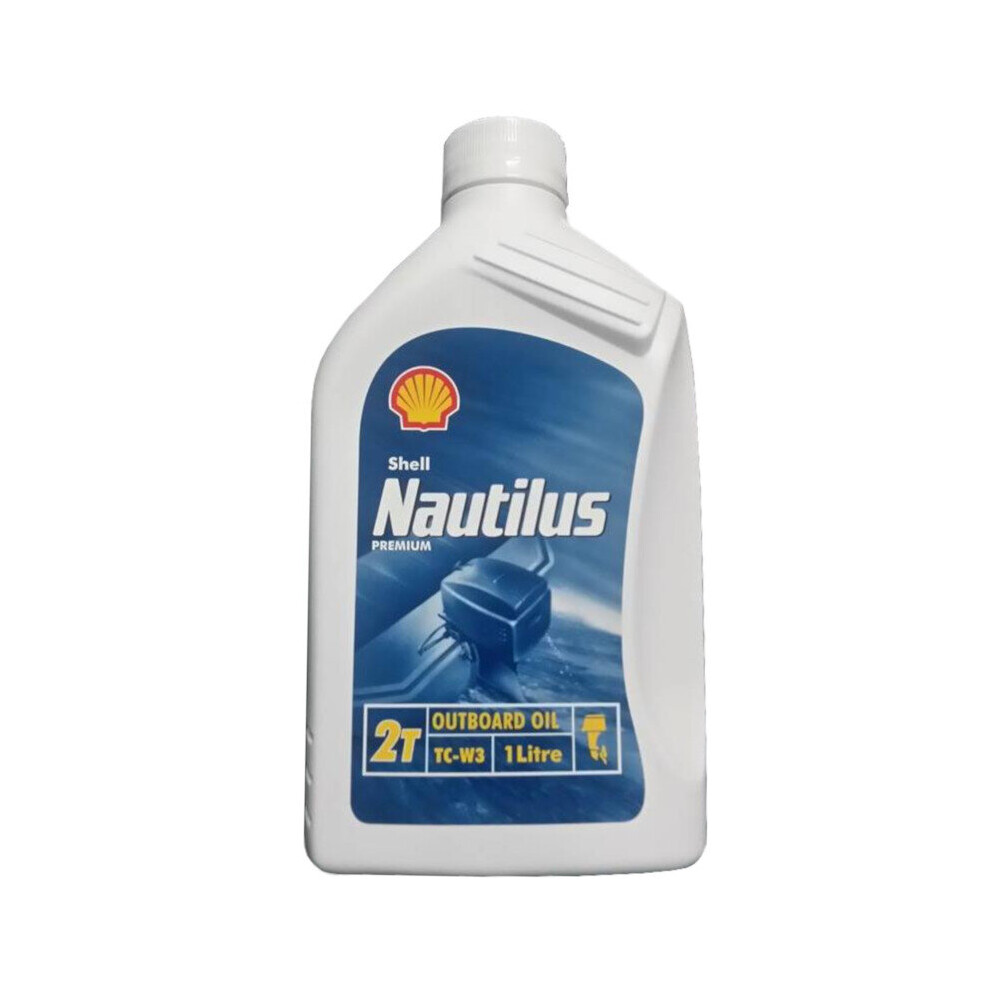 550020179 Shell Nautilus Outboard 1l Leisure Marine 2 Stroke Engine Oil 6 Pack