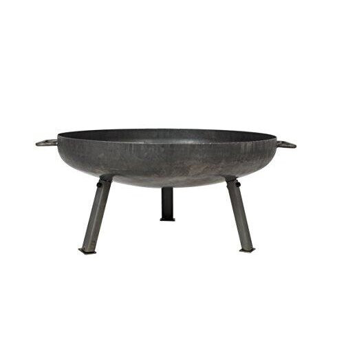 La Hacienda La Hacienda Pittsburgh Small Firepit, Oiled Steel 2