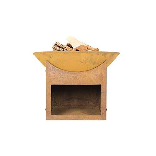 La Hacienda La Hacienda Fasa Oxidised Firepit, Natural Rusted 2