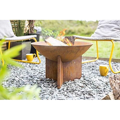 La Hacienda La Hacienda Kala Firepit, Natural Rusted 1