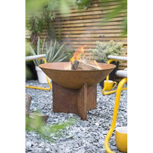 La Hacienda Kala Firepit, Natural Rusted