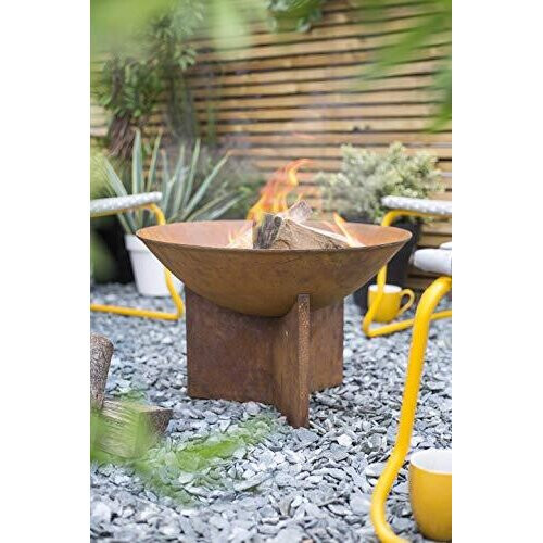 La Hacienda La Hacienda Kala Firepit, Natural Rusted
