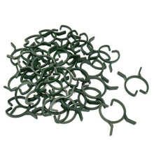 KINGLAKE 100 Pcs Plant Clips Garden Clips Vine Fixing Clips for Plant Stem Support (M)