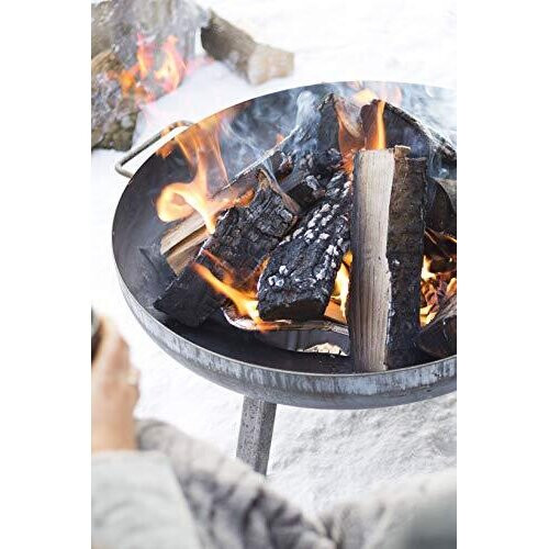 La Hacienda La Hacienda Pittsburgh Small Firepit, Oiled Steel 1