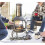 La Hacienda La Hacienda Leon Mesh Steel Chimenea Medium, Bronze Effect, 56156 9