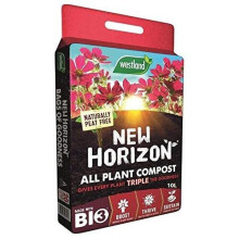 Westland Horticulture 10500039 New Horizon All Plant Compost Peat Free & Organic 10L Bag