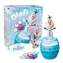 Disney Frozen Pop-Up Olaf Game - Includes Olaf, Barrel & 24 Crystal Sticks for a Pop-Out Challenge