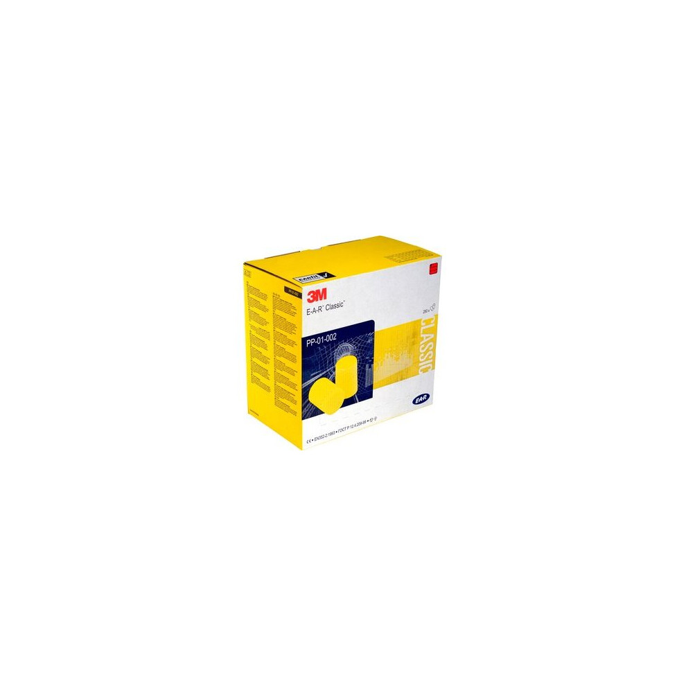 3M CC-01-000 E-A-R Classic Corded Ear Plugs Pack of 200