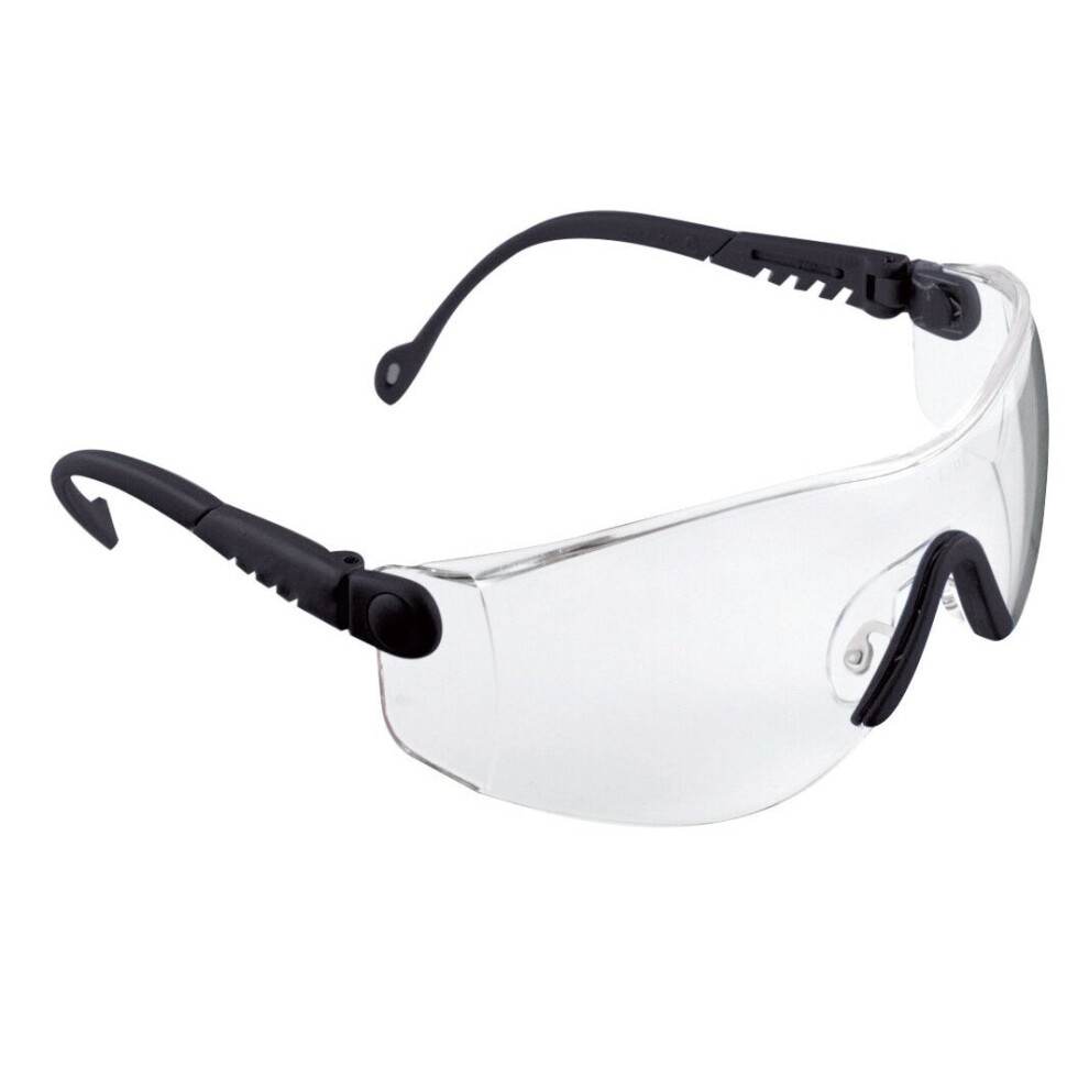 Honeywell 1000016 OP-Tema Safety Spectacles With Black Frame And Clear Lens