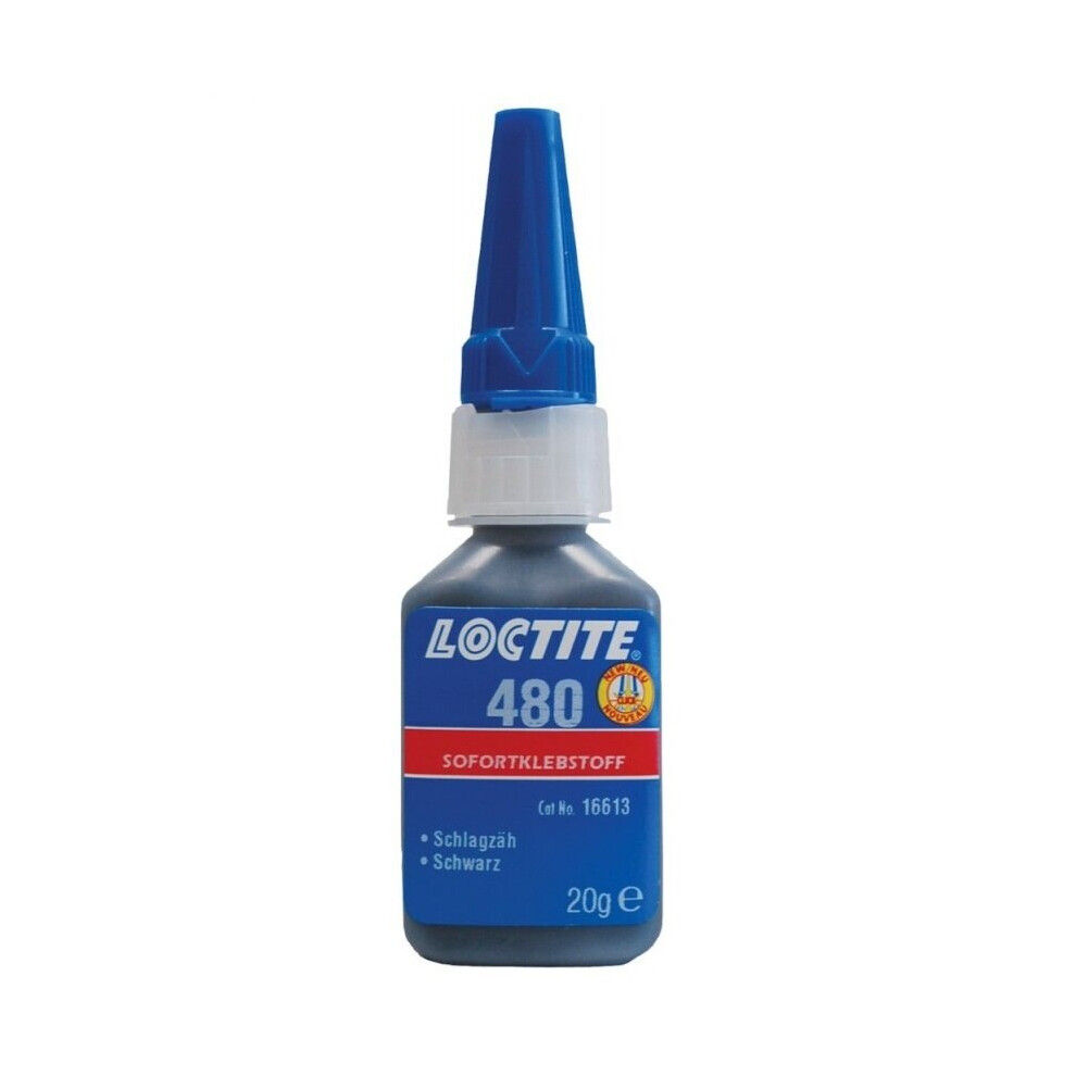 Loctite 480 Prism Instant Adhesive Black/Toughened Super Strong 20G 135250 6 Pack