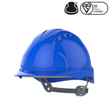 JSP AJF030-000-500 EVO 2 Vented Helmet Blue
