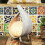 Natural Coconut Lamp - Greywash Wrapover 2