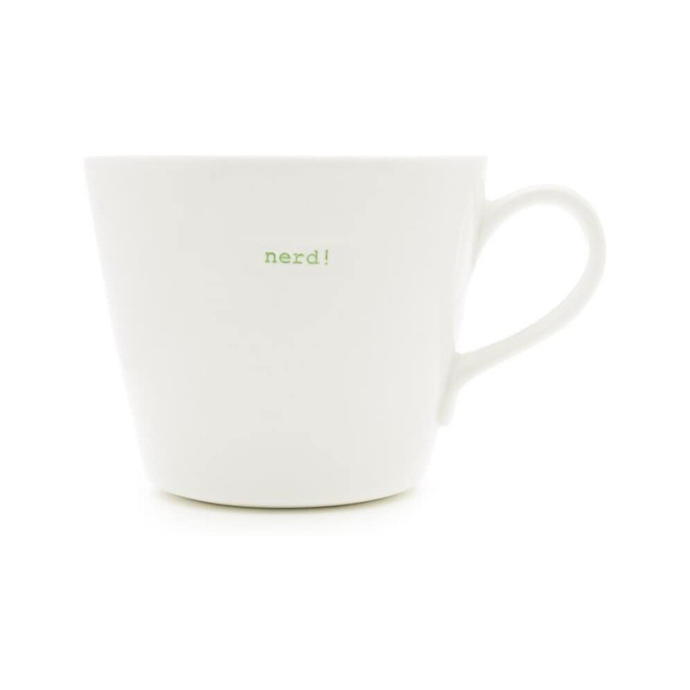 Keith Brymer Jones Word Range 'Nerd' Bucket Mug, 0.35L