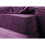 (Plum , Double) Teddy Extra deep Fleece Fur Fitted Bed Sheet 1
